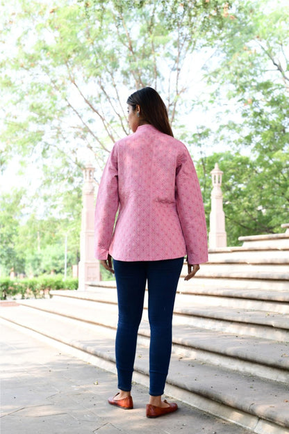 Women’s Quilted Jackets Cotton Chambray