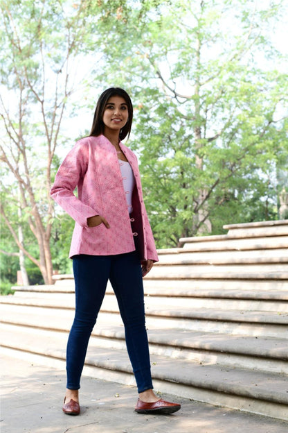 Women’s Quilted Jackets Cotton Chambray